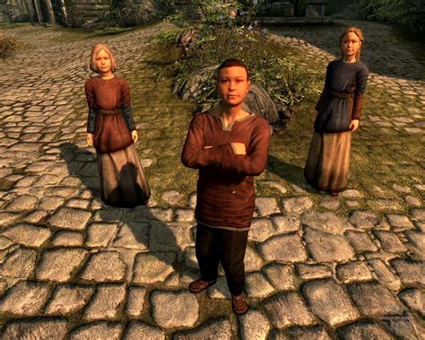 The photos are from the legendary <strong>skyrim</strong> edition but since this was optimized for special edition, the skin texture is a bit different the look for SSE will be different drastically. . Skyrim children